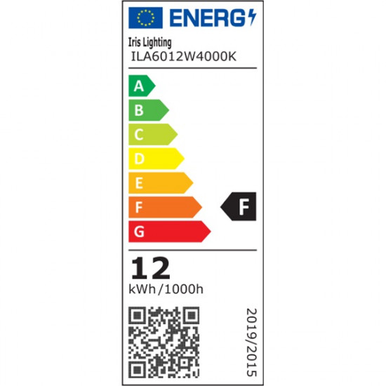 Iris Lighting E27 A60 12W/4000K/1080lm LED fényforrás (ILA6012W4000K)