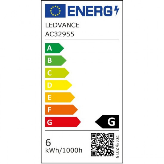 Ledvance Smart+ Bluetooth vezérlésű 6W 2700K E27, dimmelhető nagygömb alakú filament LED fényforrás(4058075486188)