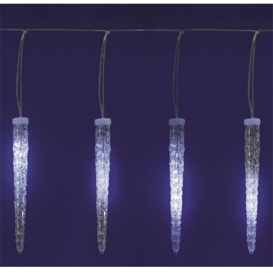 Somogyi KJL 15 LED-es Fényfüzér jégcsap dekor 5.6m hideg fehér (KJL 15)