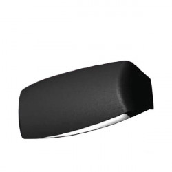 Fumagalli ABRAM 270 kültéri falilámpa 4K, fekete (AB3.000.000.AXP1L)