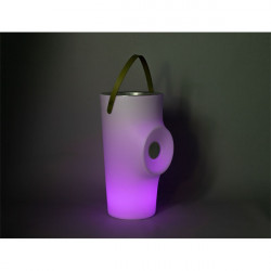 NG Woody napelemes LED dekor álló italhűtő (LUMWD070SSNW)