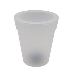 Iris szolár LED dekorációs fény, cserép alakú (DL-014SB-SS-4LED)