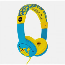 OTL PK0759 Junior Pikachu kék-sárga fejhalgató (OTL PK0759)