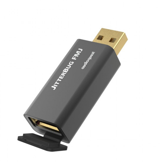 AudioQuest JitterBug FMJ USB 2.0 digitális adat- és tápzaj szűrő (JITTERBUGFMJ)