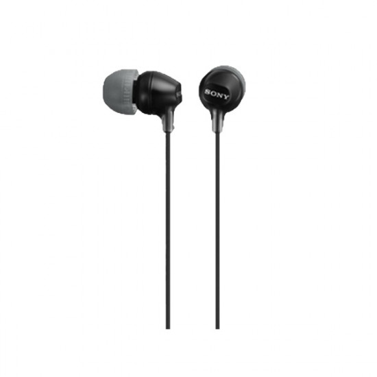 Sony In-Ear hallójárati fülhallgató, fekete Sony MDR-EX15LPB