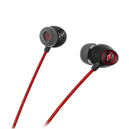 1MORE E1020BT SPEARHEAD VR vezeték nélküli Bluetooth gamer fülhallgató - fekete/piros (E1020BT-BLACK)