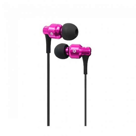 Awei ES-500i In-Ear mikrofonos fülhallgató rózsaszín (MG-AWEES500I-08)