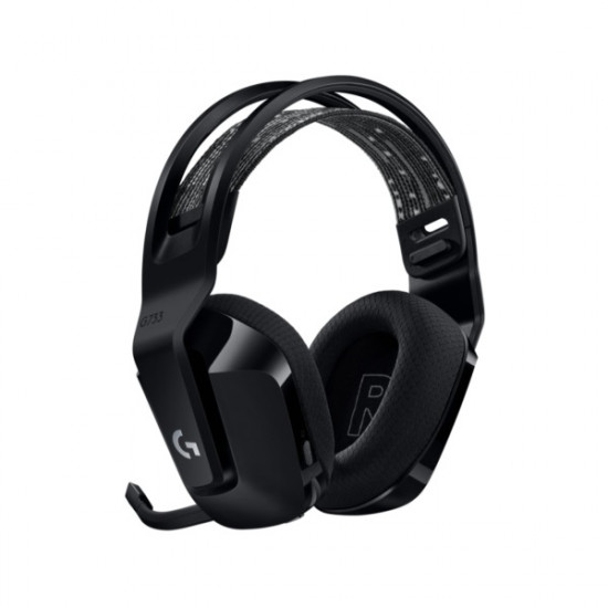 LOGITECH G733 LightSpeed Wireless RGB Gaming Headset - BLACK - EMEA