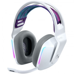 LOGITECH G733 LIGHTSPEED Wireless RGB Gaming Headset - WHITE - EMEA