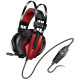 Genius HS-G710V USB gamer headset fekete-piros (31710014400)