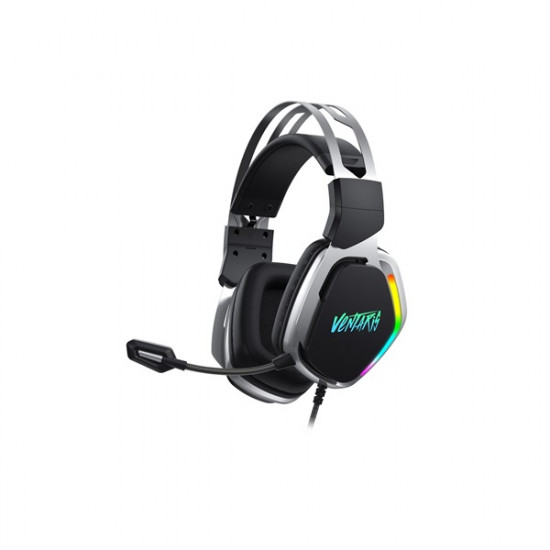 Ventaris H900 RGB 7.1 gamer headset - fekete/ezüst (H900)