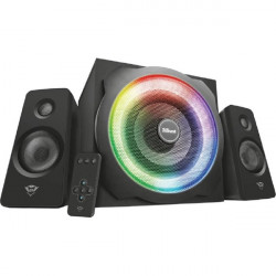 TRUST RGB-megvilágítású 2.1 hangszórókészlet 22944, GXT 629 Tytan RGB Illuminated 2.1 Speaker Set