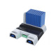 FroggieX Cooling Charging Stand & Storage PS5 konzol hűtő + dual töltőállomás + lemez tartó (FX-P5-C3-W)