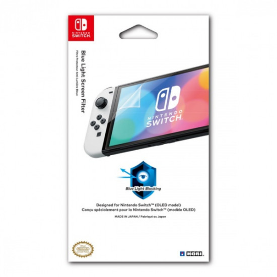 Hori Nintendo Switch OLED Blue Light Screen Filter kijelzővédő fólia (NSP213)