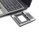 Gembird 2,5'' - 5,25'' HDD beépítő keret laptophoz, 9,5mm (MF-95-01)