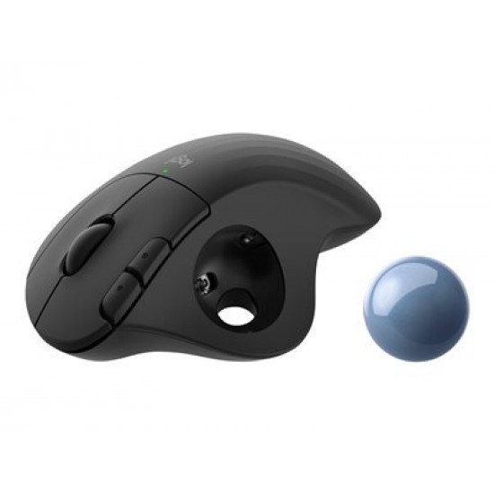 Logitech ERGO M575 vezeték nélküli hanyattegér grafitszürke (910-005872)