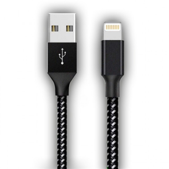 Stansson MFI 50cm USB - Lightning fonott kábel (CA-162)