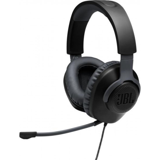 JBL Quantum 100 gamer headset fekete (JBLQUANTUM100BLK)