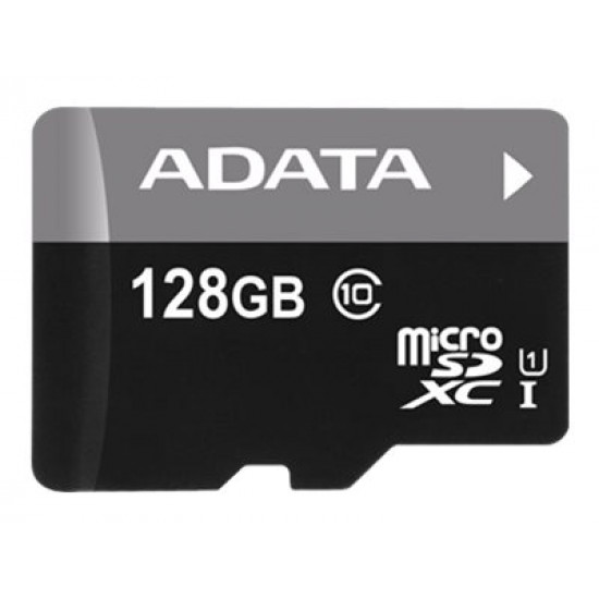 ADATA 128GB microSDXC Premier CL10 + adapter (AUSDX128GUICL10A1-RA1)