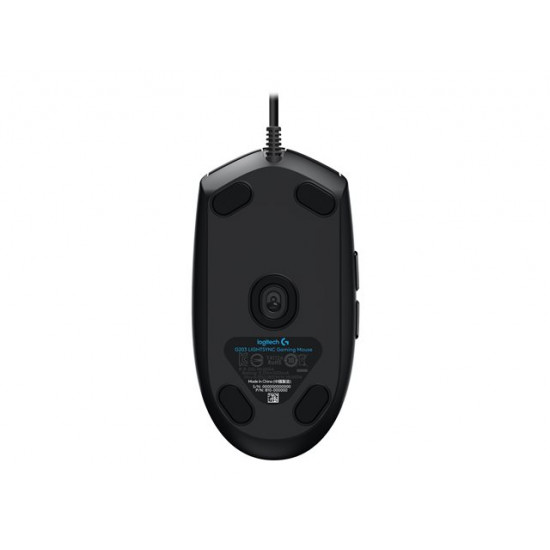 Logitech G203 LIGHTSYNC gaming egér fekete (910-005796)