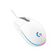 Logitech G203 LIGHTSYNC gaming egér fehér (910-005797)