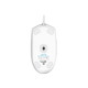 Logitech G203 LIGHTSYNC gaming egér fehér (910-005797)