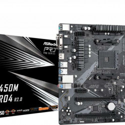 Asrock B450M Pro4 R2.0 alaplap