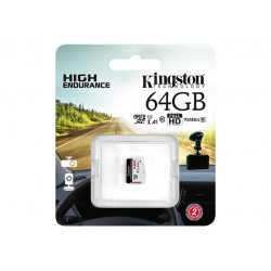 Kingston Endurance 64GB microSDXC 90R/30W U1 UHS-I A1  (SDCE/64GB)