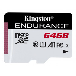 Kingston Endurance 64GB microSDXC 90R/30W U1 UHS-I A1  (SDCE/64GB)