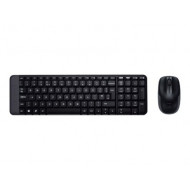 Logitech Wireless Combo MK220 vezeték nélküli billentyűzet + optikai egér (920-003167)