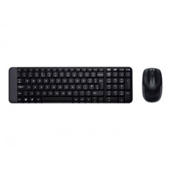 Logitech Wireless Combo MK220 vezeték nélküli billentyűzet + optikai egér (920-003167)