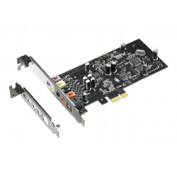 ASUS XONAR SE Asus Xonar SE 5.1 PCIe gaming sound card, 192kHz/24-bit hi-res audio, 116dB SNR