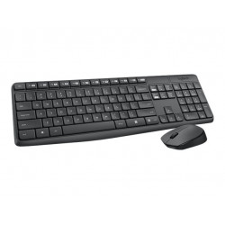 Logitech MK235 vezeték nélküli billentyűzet + optikai egér szürke (920-007935)