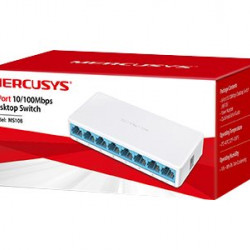 TPLINK MS108 Mercusys MS108 8-Port 10/100Mbps Desktop Switch