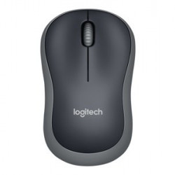 Logitech M185 vezeték nélküli optikai egér szürke (910-002238)