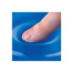 Fellowes Crystal Gel egéralátét csuklótámasszal kék (9114120)