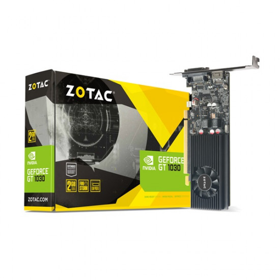 Zotac GeForce GT 1030 2GB Low Profile videokártya (ZT-P10300A-10L) Zotac GeForce GT 1030 2GB Low Profile videokártya (ZT-P10300A-10L)