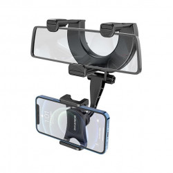 Borofone visszapillantó tükörre helyezhető autós mobiltelefon tartó (BH49)