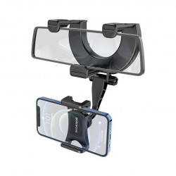 Borofone visszapillantó tükörre helyezhető autós mobiltelefon tartó (BH49)