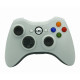 PRC vezeték nélküli Xbox 360/PC USB adapterrel fehér kontroller (PRCX360PCWLSSW)