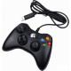 FroggieX Xbox 360 vezetékes kontroller fekete (PRCX360WRDBK)