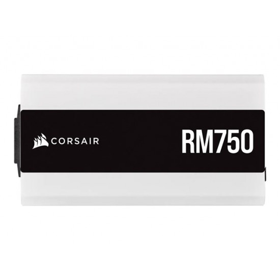 CORSAIR RM Series RM750 750 Watt 80 PLUS GOLD Fully Modular Ultra-low Noise Power Supply White
