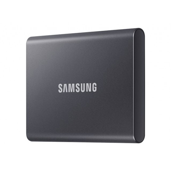 SAMSUNG Portable SSD T7 2TB extern USB 3.2 Gen 2 indigo titan grey