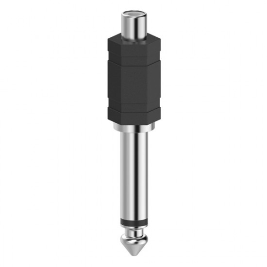 Hama mono 6,3 mm Jack dugó - 1 RCA alj adapter (205188)