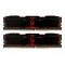 GOODRAM Memória DDR4 16GG 3200MHz CL16 SR DIMM, IRDM X Series (Kit of 2)