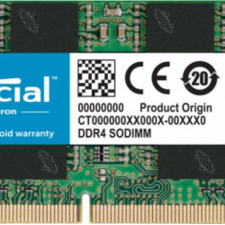 16GB 3200MHz DDR4 Notebook RAM Crucial CL22 (CT16G4SFRA32A)