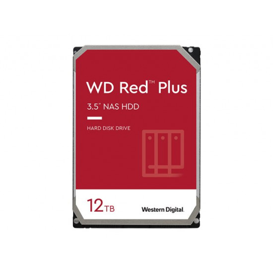 Western Digital Red Plus 12TB 3.5 merevlemez (WD120EFBX)
