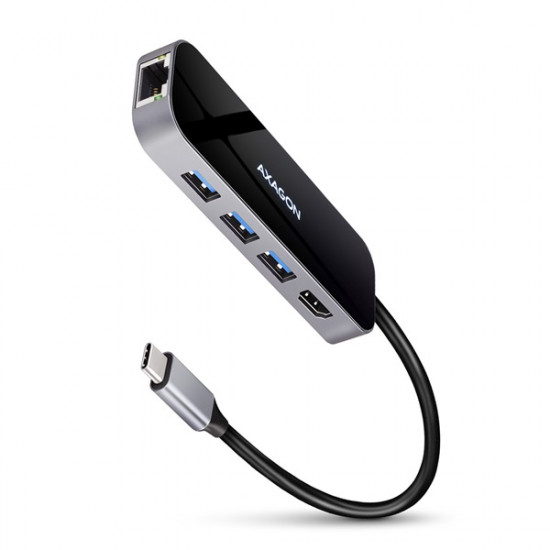 Axagon SUPERSPEED USB-C COMBO 6IN1 HUB (HMC-6GL)