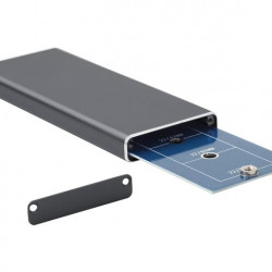Gembird 2.5'' külső M.2 SSD ház USB 3.0 fekete (EE2280-U3C-01)