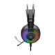 NOXO Cyclone mikrofonos gamer headset - fekete (NOXO CYCLONE)